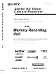 Sony HVR-Z7E Operating Manual