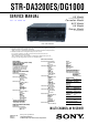 Sony STR-DA3200ES Service Manual