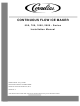 Cornelius 500 Series Installation Manual