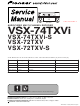 Pioneer VSX-74TXVi Service Manual