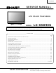 Sharp LC-65D90U Service Manual
