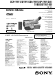 Sony DCR-TRV120 Service Manual