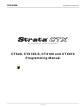Toshiba Strata CTX28 Programming Manual