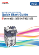 TOSHIBA E-Studio 205L Quick Start Manual