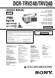 Sony DCR-TRV240 Service Manual