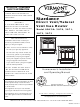 Vermont Castings Stardance 3070 Homeowner's Installation And Operating Manual