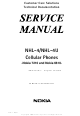 Nokia NHL-4 7210 Service Manual