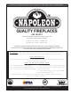 Napoleon GI3016-N Installation And Operation Instructions Manual