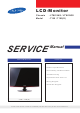 Samsung LTW19HS Service Manual