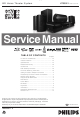 Philips HTS3551 Service Manual