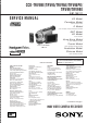 Sony Handycam Vision CCD-TRV89E Service Manual