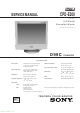 Sony Trinitron CPD-E200 Service Manual