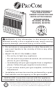 Procom ML150HPA Owner's Operation And Installation Manual