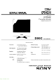 Sony Trinitron CPD-E210 Service Manual