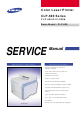 Samsung CLP-600 Series Service Manual
