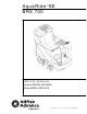 Nilfisk-Advance BRX 700 Service Manual