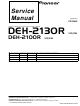 Pioneer DEH-2130R Service Manual