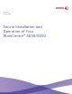 Xerox WorkCentre 5030 Secure Installation And Operation