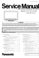 Panasonic TH-37LRT12U Service Manual