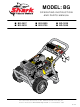 Shark BG-2527 Operating Instructions And Parts Manual