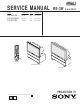 Sony KP-44PS2 Service Manual