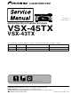 Pioneer VSX-45TX Service Manual