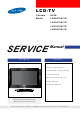 Samsung LN26A330J1D Service Manual