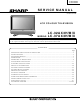 Sharp LC-32AX3H Service Manual