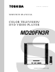 Toshiba MD20FN3R Service Manual