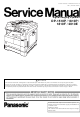 Panasonic DP-1510P Service Manual