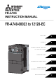 Mitsubishi Electric FR-A740-00023 Instruction Manual