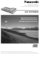 Panasonic CA-TU7000U Operating Instructions Manual