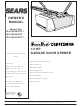 Craftsman 139.53535SRT1 Owner's Manual