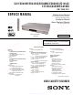 Sony SLV-ED343ME Service Manual