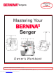 Bernina Serger Owner's Workbook