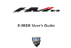 HM Bike E-Ride User Manual