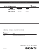 Sony KDL-52S4100 Service Manual