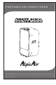 Alpic Air Portable Air Conditioner Owner's Manual