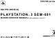 PlayStation SM-PS3-0093E-02 Service Manual