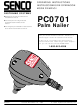 Senco PC0701 Operating Instructions Manual