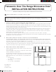 Panasonic Over The Range Microwave Oven Installation Instructions Manual