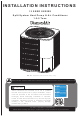 Diamond Air 13 SEER SERIES Installation Instructions Manual
