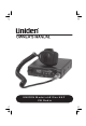 Uniden uh012sx Owner's Manual