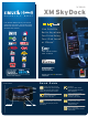Sirius Satellite Radio XM Sky Dock XVSAP1V1 Quick Manual