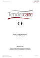 Tendercare Mini Tilt Wheelchair User Manual