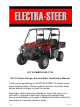 Unisteer 2009 Ranger ELECTRA-STEER Installation Manual