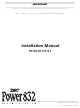 DSC Power832PC5010 CP-01 Installation Manual