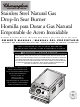 Charmglow Stainless Steel Natural Gas Drop-In Sear Burner Owner's Manual