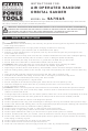 Sealey SA7/SAS Instructions