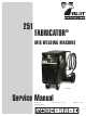 Valley FABRICATOR 251 Service Manual